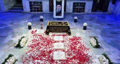 resting place of the martyred Leader of the Islamic Revolution
