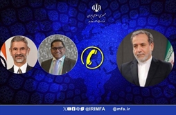 I.R. Iran, Ministry of Foreign Affairs- Iran’s Foreign Minister Holds Phone Talks with Indian Sri Lankan Counterparts on Regional Developments